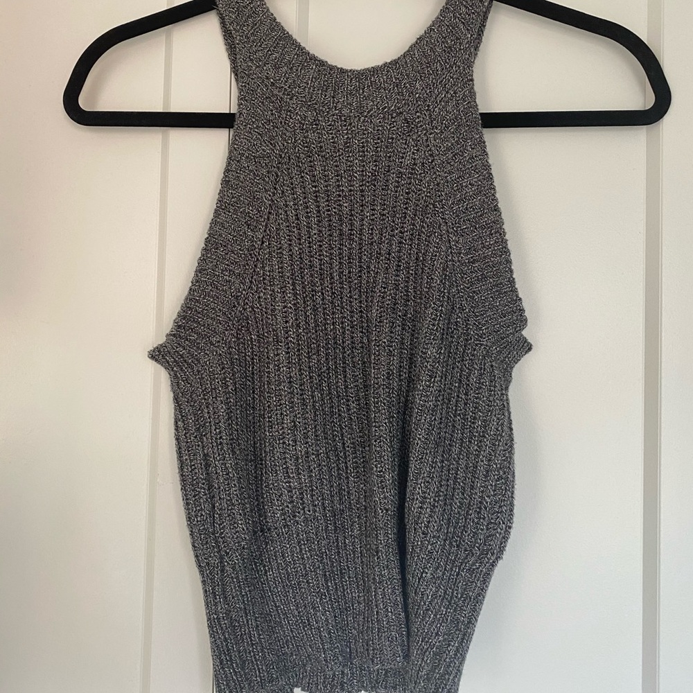 Brandy knit crop top